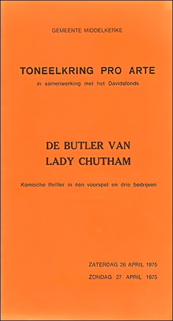 1975:2 De Butler van Lady Chutham progr